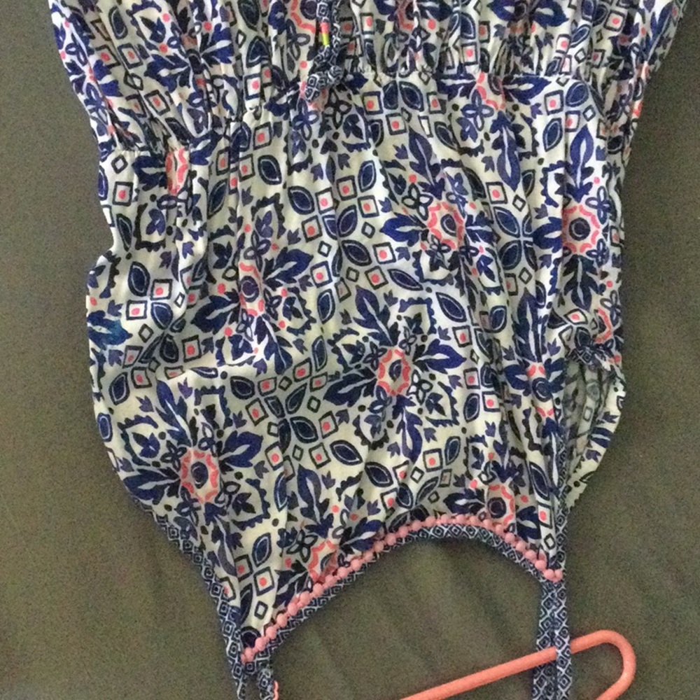 Long patterned dress